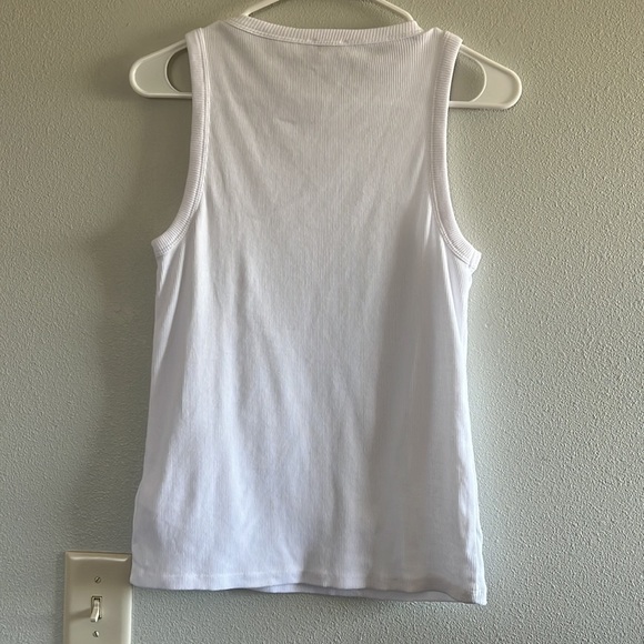 J. Crew Factory High-Neck Ribbed Tank Top - Picture 7 of 9